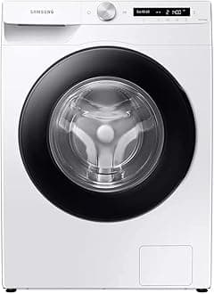 Samsung Series 5+ WW90T534DAW/S1 with Auto Dose Freestanding Washing Machine, 9 kg 1400 rpm, White, A Rated [Energy Class A]