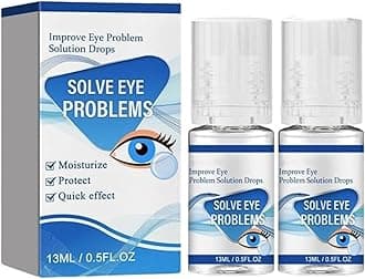 Reversal Eye Drops,Eye Wellness Drops, Improve Eye Problem Solution Drops, Relief Dry Eye Drops, Alleviate Eye Fatigue,Clear Eyesight (2pcs)