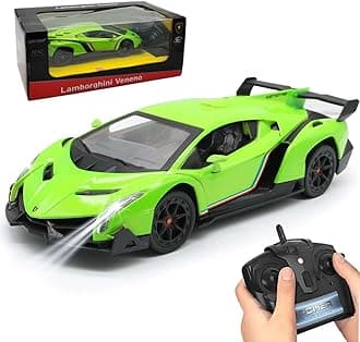 QUN XING Remote Control RC CAR Racing Cars Lambo Officially Licensed 1:24 Toy RC Cars Model Vehicle for Boys 5,6,7,8 Years Old