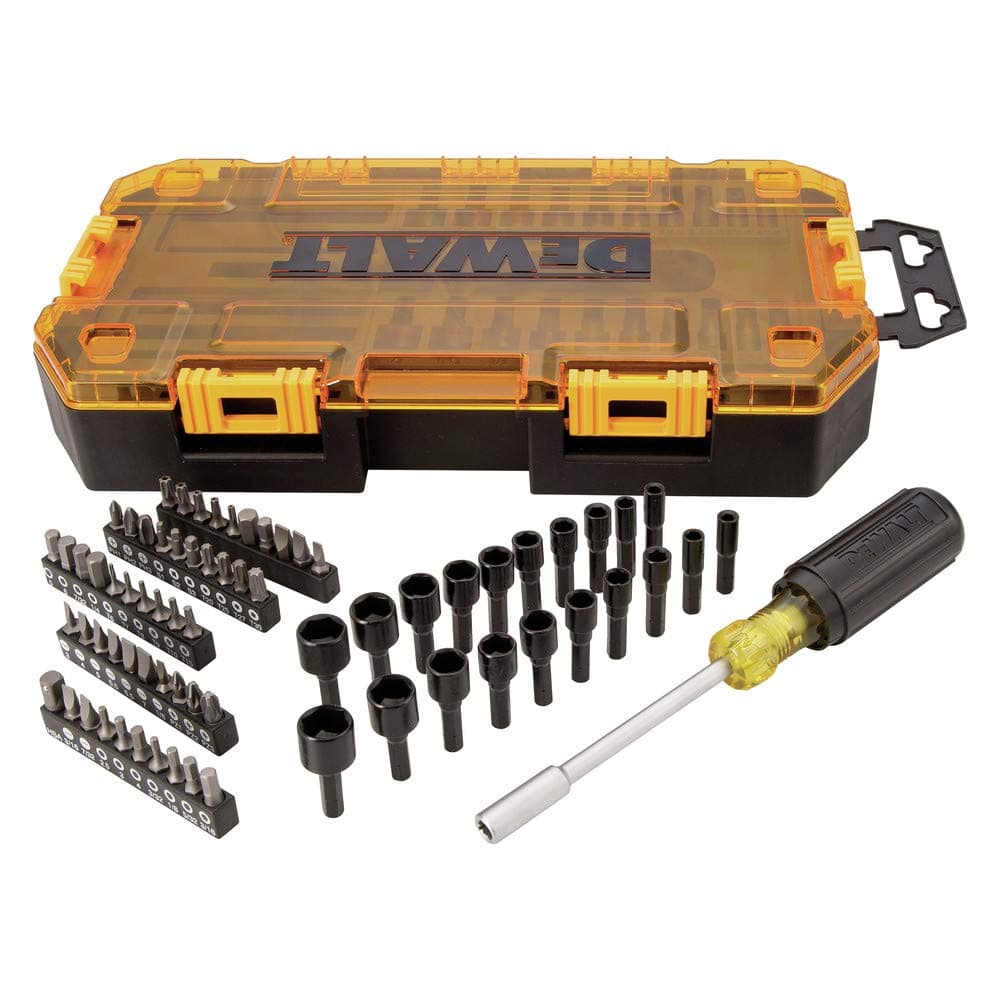 Screwdriver Bit Set with Nut Drivers, 71-Piece (DWMT73808)