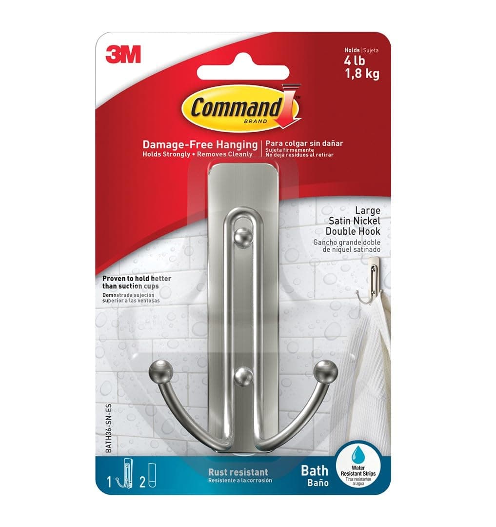 Bath Large Double Hook