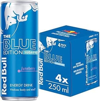 Red Bull The Summer Edition Juneberry Energy Drink, 4 x 250ml