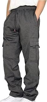 Cargo Pants for Men, Streetwear Hip Hop Pants Cargo Joggers Men Casual Active Sports Sweatpants for Men Women Unisex