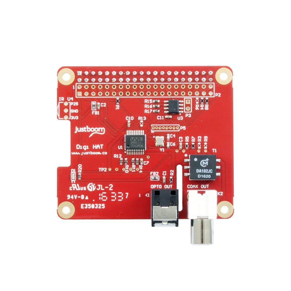 JustBoom Digi HAT for the Raspberry Pi