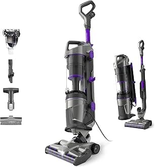 Vax Air Lift 2 Pet Plus Upright Vacuum | VersaClean Technology | Lift Out Technology | Additional Tools - CDUP-PLXP, Grey/Purple