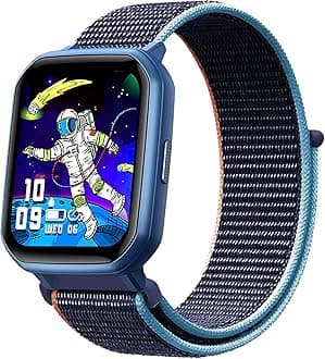 Slothcloud Kids Smart Watch for Boys Girls,IP68 Waterproof Kids Fitness Activity Tracker Watch,Heart Rate Sleep Monitor,19 Sport Modes,Pedometers,Calories Counter,Alarm Clock,Kids Gifts for Teens 6+