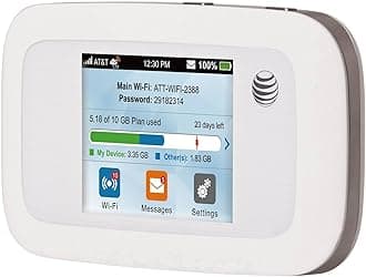 ZTE Velocity | Mobile Wifi Hotspot 4G LTE Router MF923 | Up to 150Mbps Download Speed | WiFi Connect Up to 10 Devices | Create A WLAN Anywhere | GSM Unlocked - White