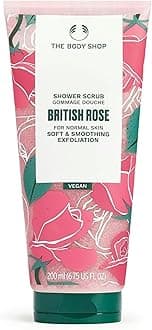 British Rose Shower Scrub 200 Ml