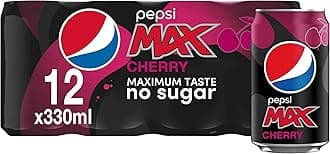 Pepsi Max Cherry Can, 12 x 330