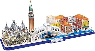 CubicFun 3D Puzzle City Model Kits Toys, Venice Italy Cityline Collection
