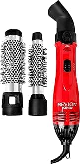 REVLON Hot Air Brush Kit For Styling & Frizz Control, 1200 Watts, Red