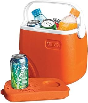Super Chill 8 Insulated Ice Pail, 7.4 litres, Orange