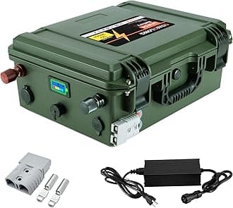 12V 300Ah Lithium LiFePO4 Battery,Built-in 200A BMS,Max 2560W Power Output,Various Ports & Connects,6000+ Deep Cycles,Perfect for Off-Grid,RV,Solar