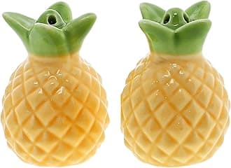 Novelty Salt and Pepper Shaker Set for the Kitchen Collector - Pineapple