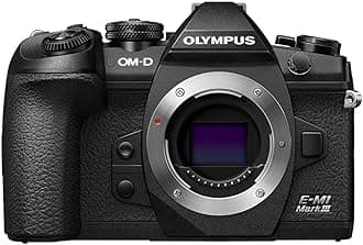 Olympus OM-D E-M1 Mark III Black Camera Body