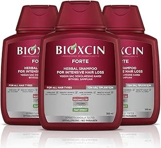 BIOXCIN FORTE HAIR LOSS SHAMPOO 3 PCS IN 1 BOX