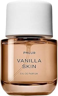 PHLUR Vanilla Skin Perfume for Women & Men, 50 mL – Warm Vanilla Eau de Parfum with Pink Pepper, Pink Apple, Cashmere Wood & Sandalwood Fragrance