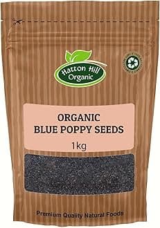Organic Blue Poppy Seeds 1kg by Hatton Hill Organic