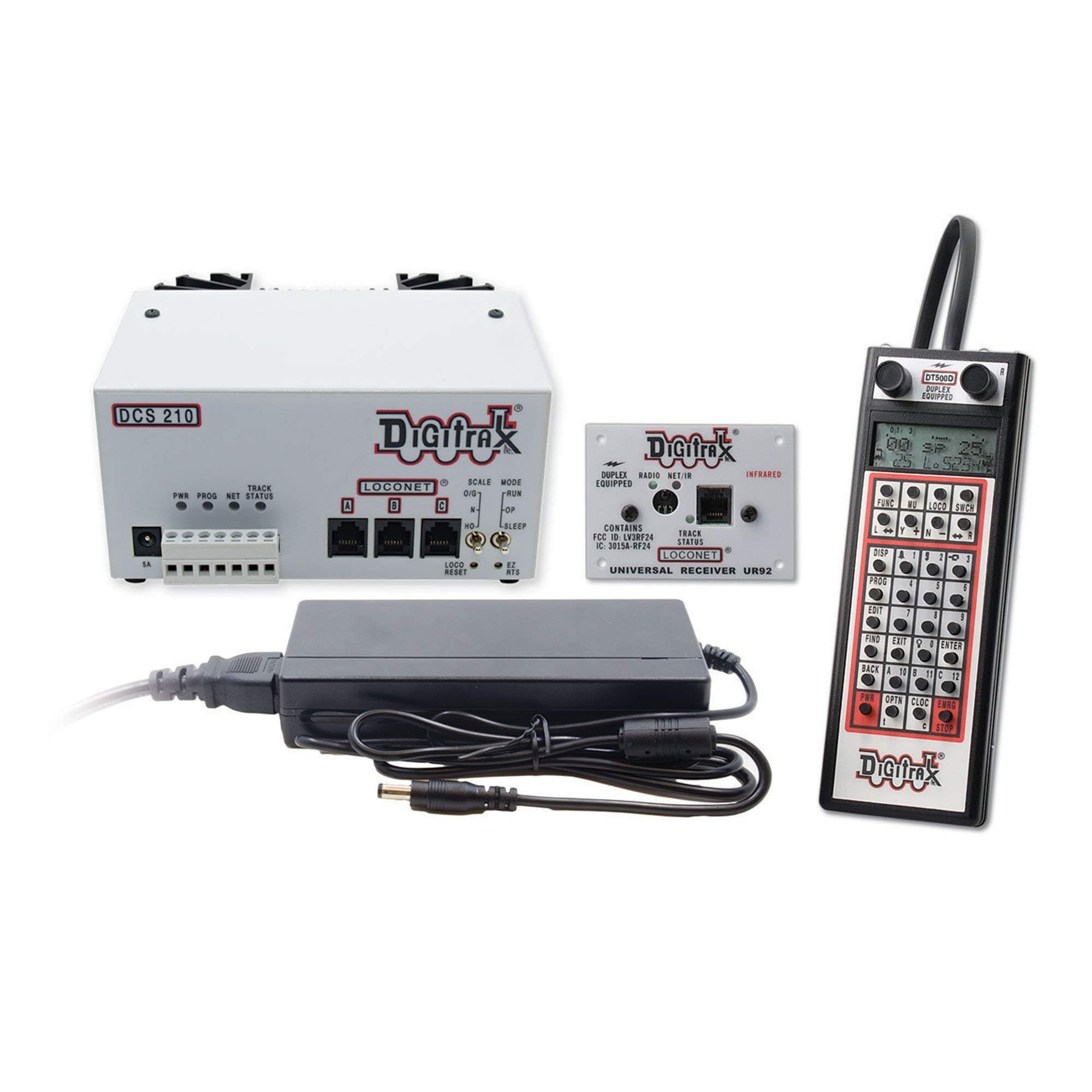 Digitrax DGTEVOD Evolution Advanced Duplex Radio Starter Set, 5A/8A