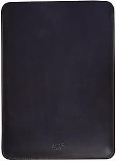 Genuine Vintage Leather Sleeve case 13-inch MacBook Air M1 A2337 A2179 A1932 (2018-2021) MacBook Pro M1/A2338 A2251 A2289 (2016-2021) (Vertical, Chocolate)