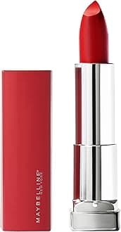 Color Sensational Made for All Lipstick, Crisp Lip Color & Hydrating Formula, Red For Me, Red, 1 Count