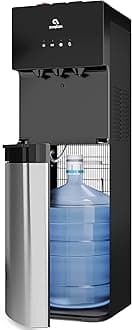 Avalon A4BLWTRCLR Bottom Loading Water Cooler Water Dispenser - 3 Temperature Settings - Hot, Cold & Room Water, Durable Stainless Steel Cabinet, Bottom Loading - UL/Energy Star Approved