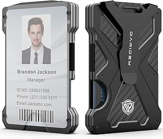 Oaridey Minimalist Wallet for Men