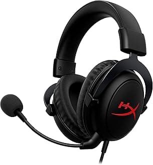 Kingston HX-HSCC-2-BK/WW Gaming Headset HyperX Cloud Core + 7.1 Black [φ3.5mm Mini Plug+USB/Binaural/Headband]