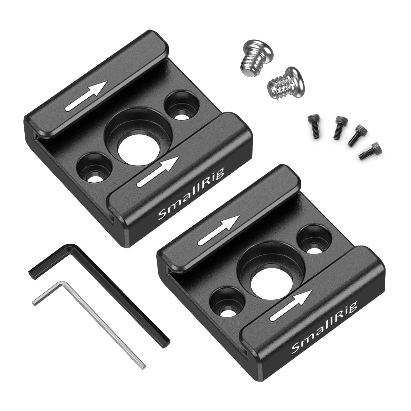 Cold Shoe Mount Adapter with 1/4’’ Thread Hole for Camera and Camcorder Rigs – 1241