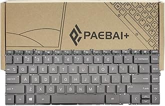 Replacement Laptop Keyboard Backlit for HP Envy X360 13-AY 13-BA 13T-BA 13-BD 13m-BD 15-EU 15-ES 15m-ES, Spectre X360 14-EA US Keyboard Brown