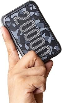 Ambrane 20000mAh Power Bank, Rugged & Compact, 22.5W Fast Charging, Dual USB Type-C Input Output, Power Delivery, Travel-Friendly Compatible with iPhone, Samsung, Android (Force 20K, Black)