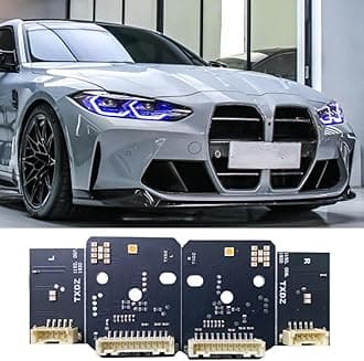 CSL Yellow DRL Chips For 2021-2024 B-MW G80 M3 G82 M4 G22 G26 430i 430ix M440i M440ix US. Spec Laser Headlight, 63119851051, 63119851052 (Blue)