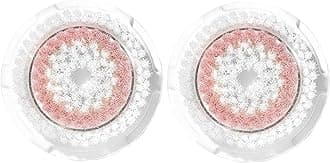 AzonbeyBrush Head Replacements Compatible with Clarisonic Mia 1, Mia 2, Smart Profile Uplift and Alpha Fit Face Cleaning Brush Heads (Pink-2Pack)