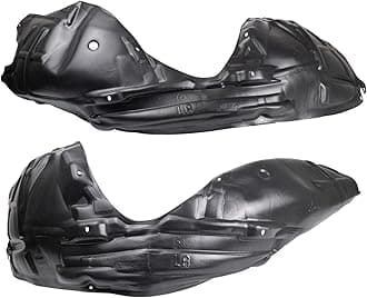 TRQ Front Inner Fender Liner Set Compatible with 2015-2022 Dodge Challenger CH1248172 CH1248173 CH1249172 CH1249173