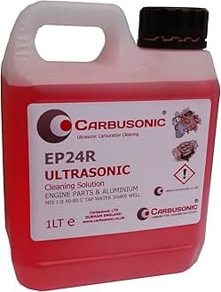 Ultrasonic Cleaning Fluid solution Engine Parts formula de-greaser for all ultrasonic baths and tanks 1 litre