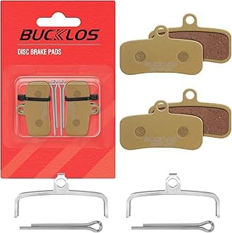 Bike Disc Brake Pads - Bicycle Disk 4 Piston Pads for Shimano D02S D03S Saint Deore XT XTR SLX Zee/Tektro/TRP for Mountain Bike/Road Bike/Ebike/MTB