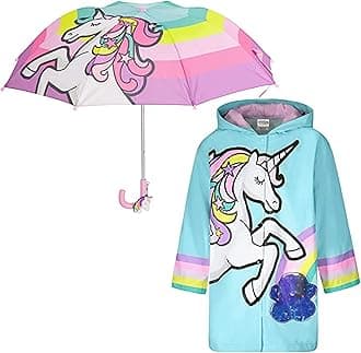 addie & tate Girl's Jacket Rain Coat (Pack of 2)