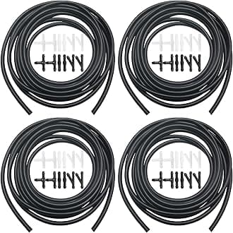 Windshield Washer Hose Repair Kit, Automotive Replacement Windshield Washer Hoses Connect Car Water Pump&Nozzles for Most Car Windshield Washer Tubing (4*4M Washer Fluid Hoses & 48Pcs Hose Connectors)