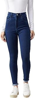 Miss Chase Women's Skinny Fit High Rise Jeans