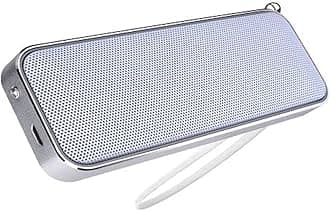 Ultra Slim Rectangular Bluetooth Speaker (White, ST150)