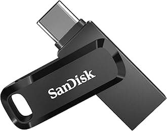 SanDisk 512GB Ultra Dual Drive Go USB Type-C Flash Drive Black-SDDDC3-512G-GAM46