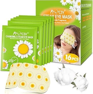20 PCS Steam Eye Mask Warming Eye Mask Self Heating Eye Masks Sleep Masks Heated Eye Masks for Dry Eyes Fatigue Great Gift,Relaxing & Soothing Hot Compress for Stress Relief and Eye Care