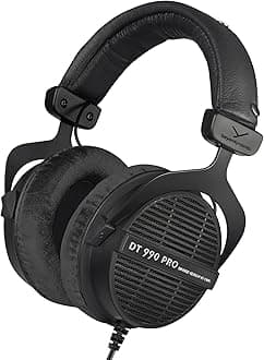 – DT 990 PRO Limited Black Edition Open-Back Studio Headphones 80 Ohm