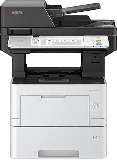 KYOCERA ECOSYS MA4500ix Multifunctional Monochrome Laser Printer (Print/Copy/Scan), 47 ppm, Up to Fine 1200 dpi, Gigabit Ethernet 7 inch Touchscreen Panel, 512 MB