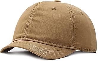 FaringotoMen's Cotton Short Brim Baseball Cap Casual Peaked Cap Ladies Versatile Equestrian Sun Hat