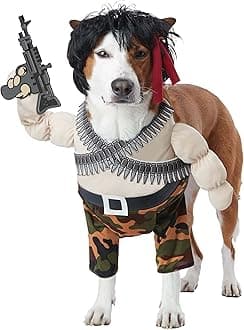 Action Hero Pet Costume, Medium