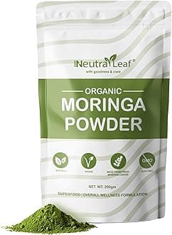 Neutra Leaf Organic Moringa Powder 200g | Boosts Immunity, Health And Helps T...