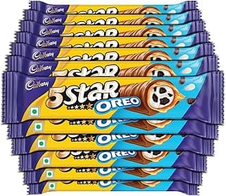 5 Star Oreo Chocolate Bar, 40 g (Pack of 12)