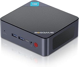 Mini PC B100, Intel Alder Lake N100 16GB DDR4 512GB SSD Mini Computers, Full-Function USB-C Port Supports Docking Station, 4k Triple Display, 2.5G Ethernet