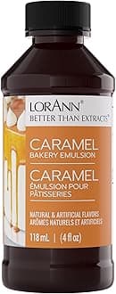 LorAnn Oils Bakery Emulsions Natural & Artificial Flavor 4oz-Caramel -0806-0735